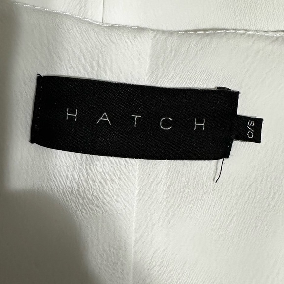 Hatch V Neck Tunic Dress White O/S - Picture 5 of 8